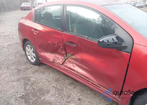 2010 Nissan Sentra 2.0Sr from USA, damaged, VIN 3N1AB6AP2AL661534